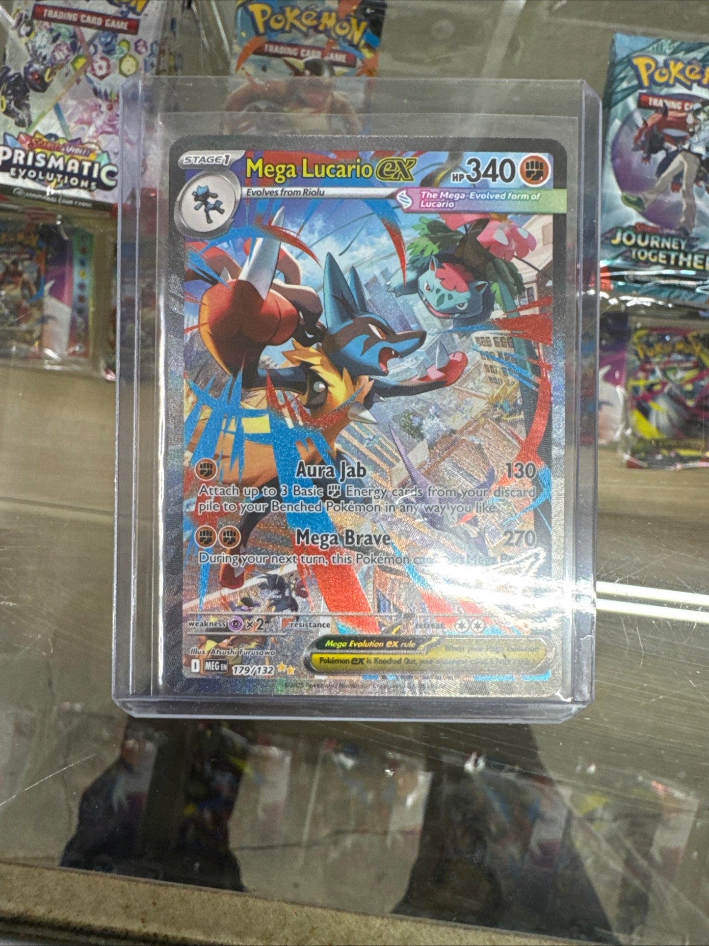 Pokemon Mega Lucario Ex