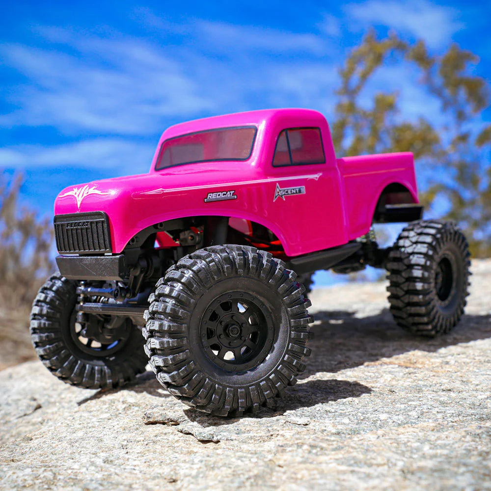 Redcat Ascent-18 High Steer Pink Brushed Electric Rock Crawler