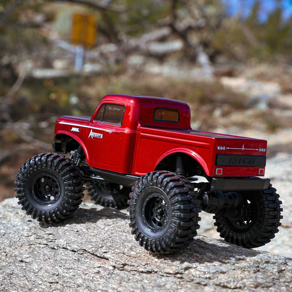 Redcat Ascent-18 High Steer Red Brushed Electric Rock Crawler