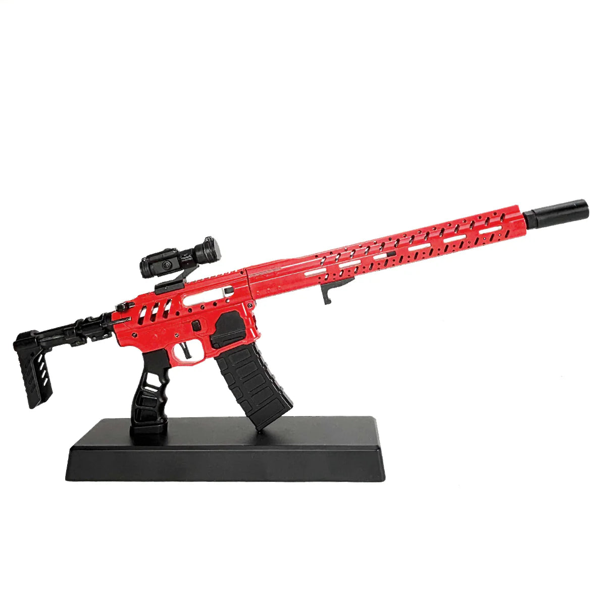 GOATGUNS 1:3 AR15 Skeleton Model Red