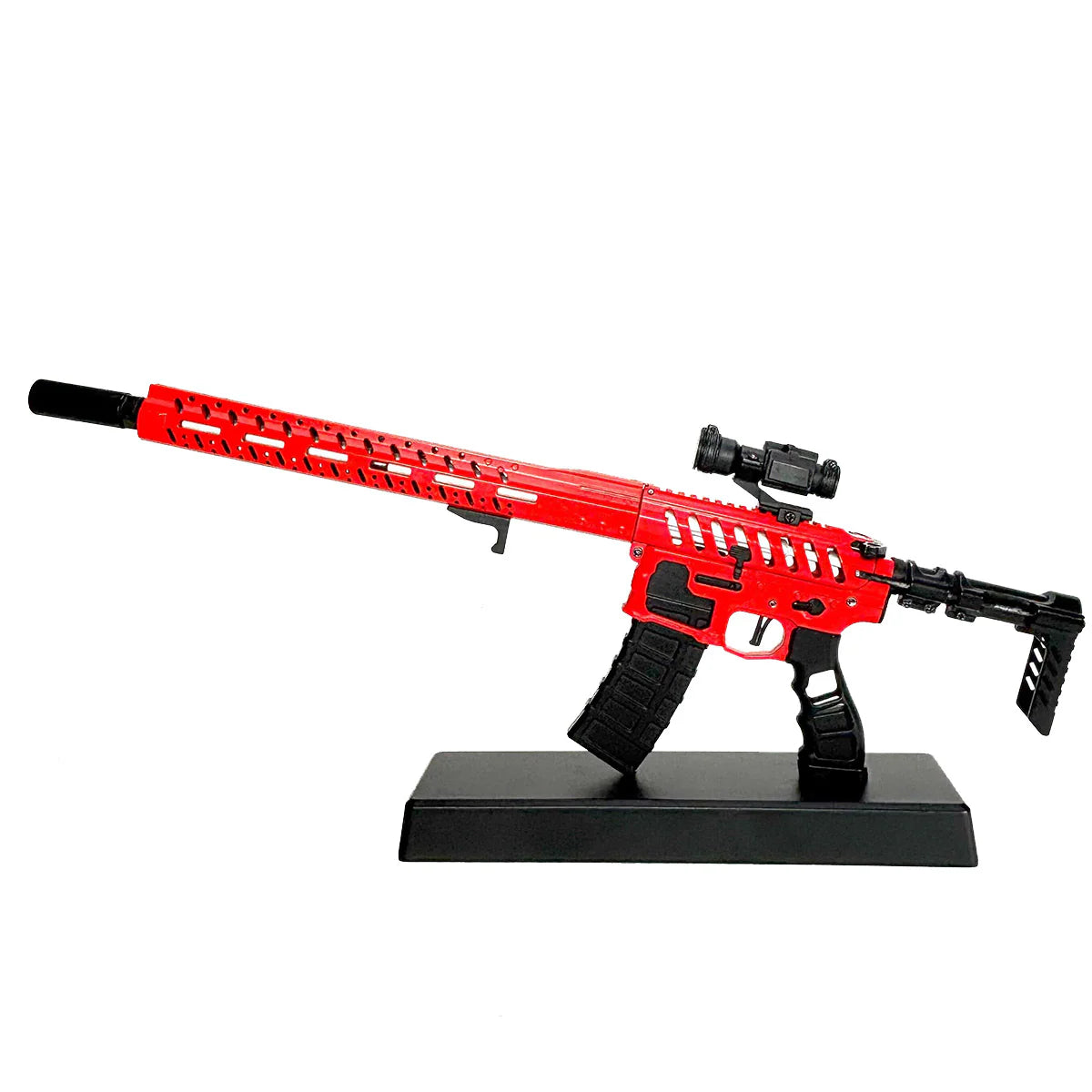 GOATGUNS 1:3 AR15 Skeleton Model Red