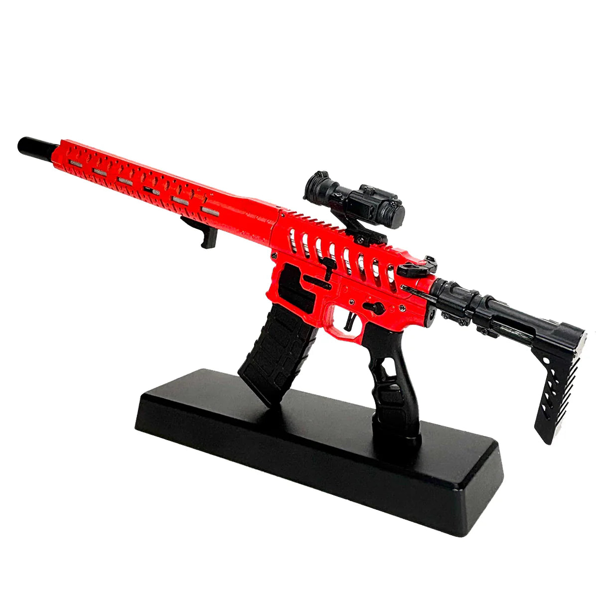 GOATGUNS 1:3 AR15 Skeleton Model Red