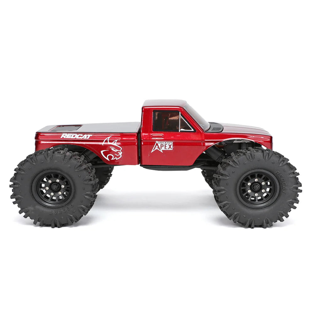 Redcat Ascent-18 APEX 1/18 Scale RTR Brushless Electric Rock Crawler Red RER42219