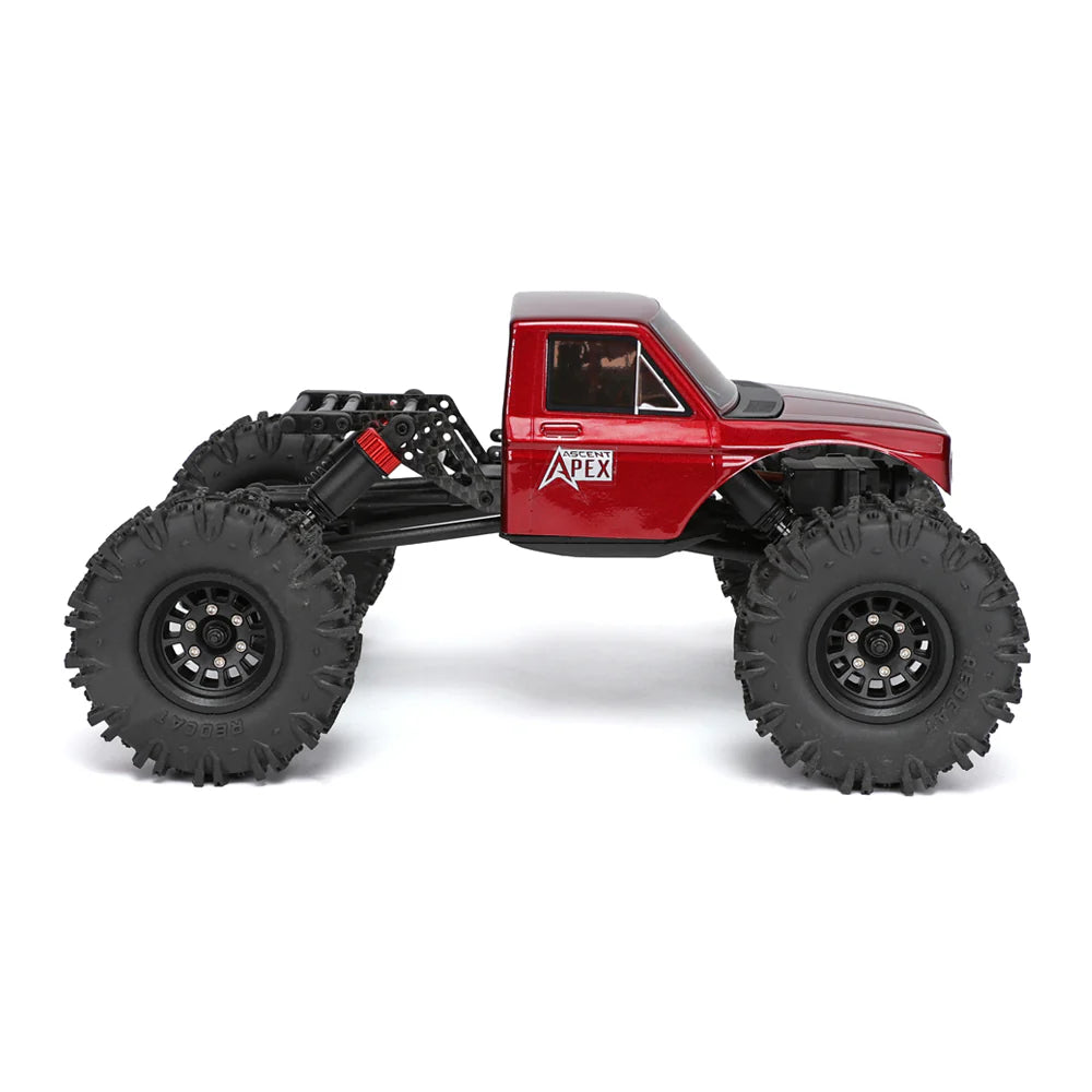 Redcat Ascent-18 APEX 1/18 Scale RTR Brushless Electric Rock Crawler Red RER42219