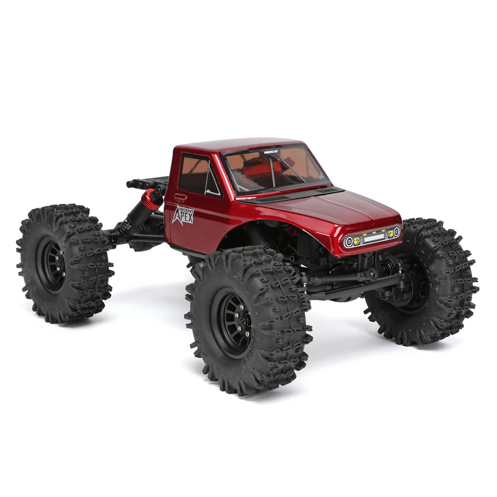 Redcat Ascent-18 APEX 1/18 Scale RTR Brushless Electric Rock Crawler Red RER42219