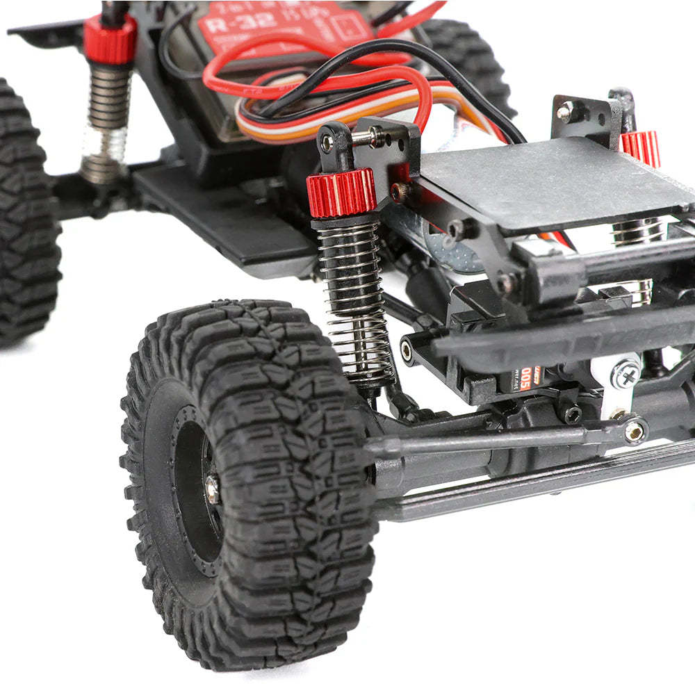 Redcat Ascent-32 - 1/32 Scale Brushed RTR Electric Rock Crawler Graphite RER40390