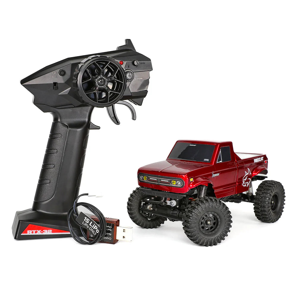 Redcat Ascent-32 - 1/32 Scale Brushed RTR Electric Rock Crawler RED RER40391