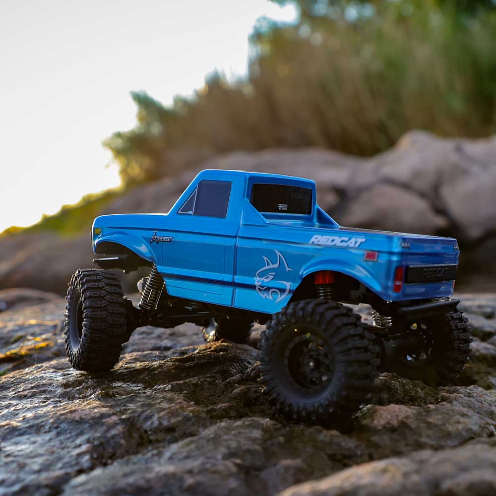 Redcat Ascent-32 - 1/32 Scale Brushed RTR Electric Rock Crawler Blue RER40392