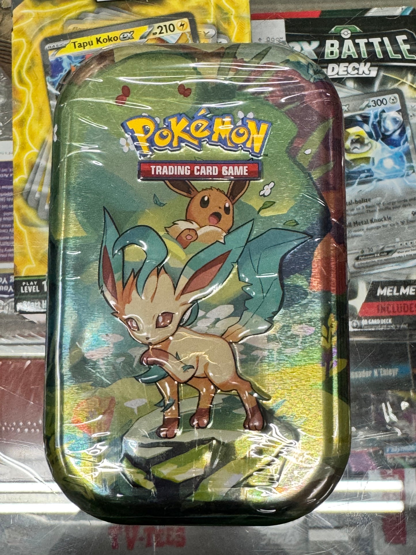 Pokémon Scarlet & Violet-Prismatic Evolutions Mini Tin 2 x Booster Packs
