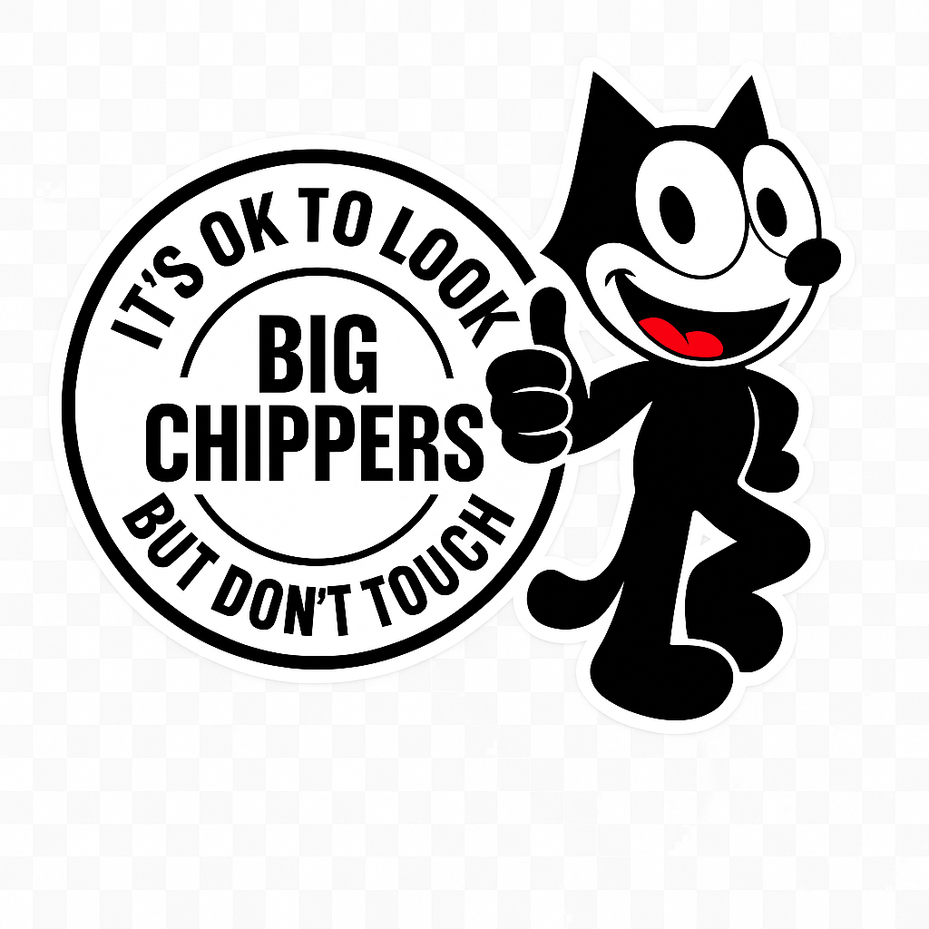 Skunks Kustoms Felix Do Not Touch stickers 1/10th