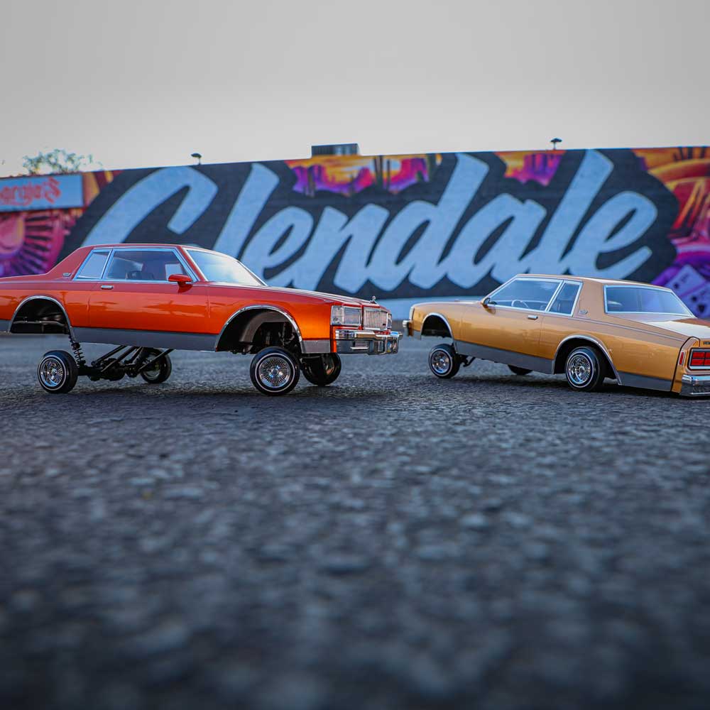 Redcat Racing 1987 Caprice Classic Orange 1/10th RTR Hopping Lowrider RER40284