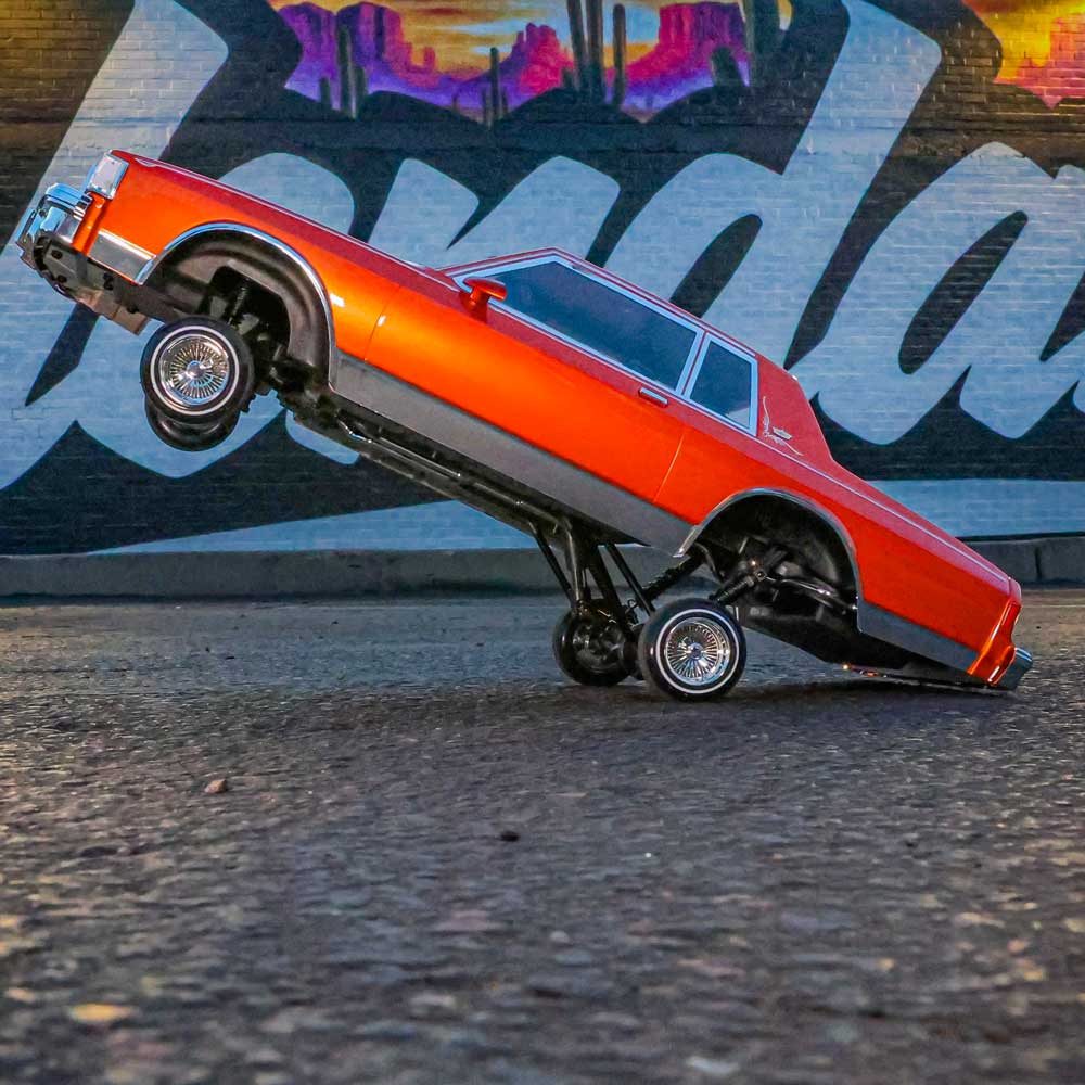 Redcat Racing 1987 Caprice Classic Orange 1/10th RTR Hopping Lowrider RER40284