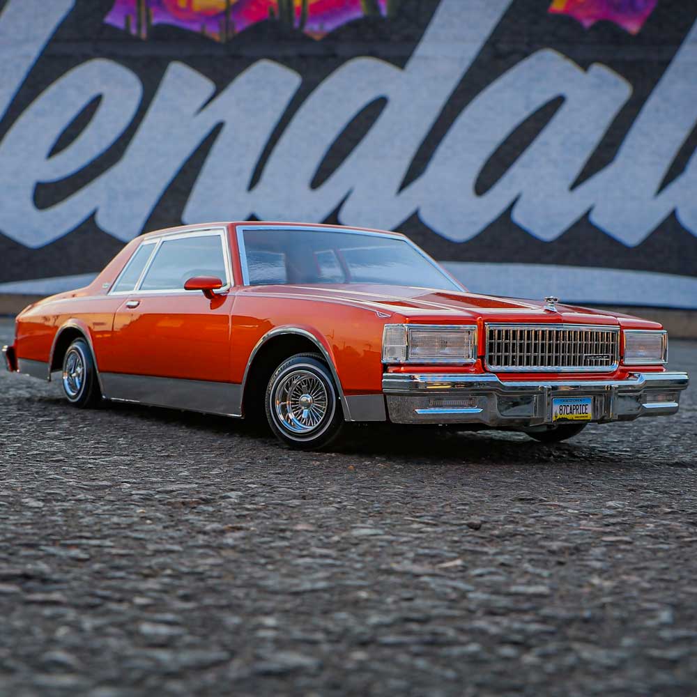Redcat Racing 1987 Caprice Classic Orange 1/10th RTR Hopping Lowrider RER40284