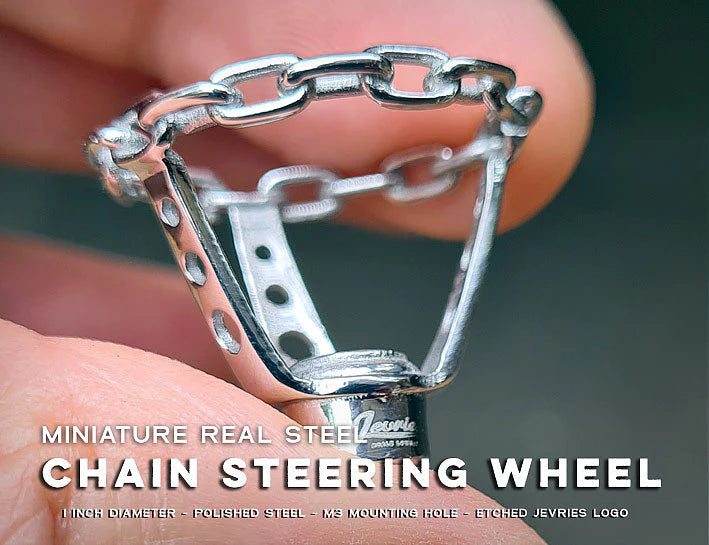 Jevries Miniature Steel Chain Steering Wheel