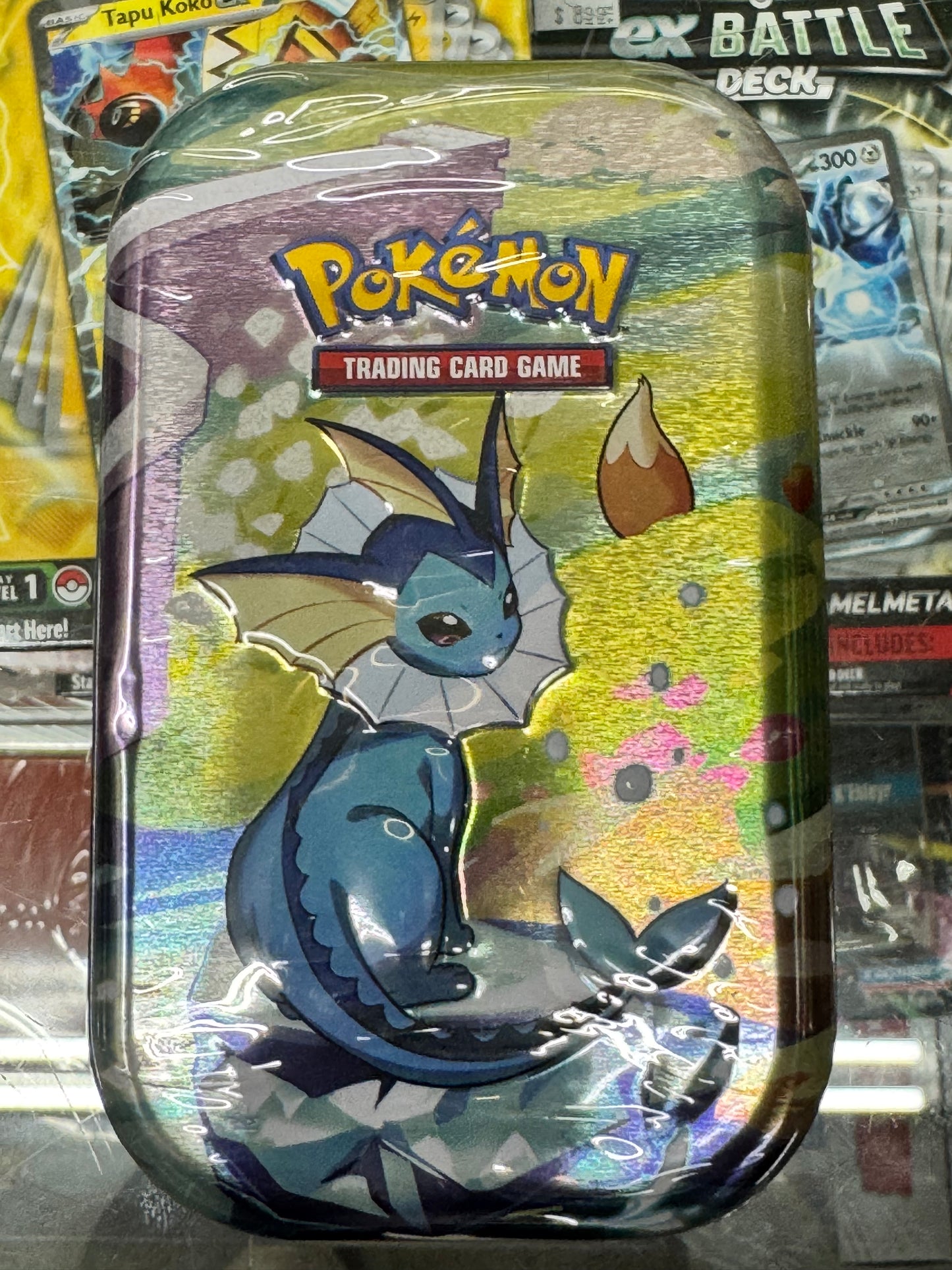 Pokémon Scarlet & Violet-Prismatic Evolutions Mini Tin 2 x Booster Packs