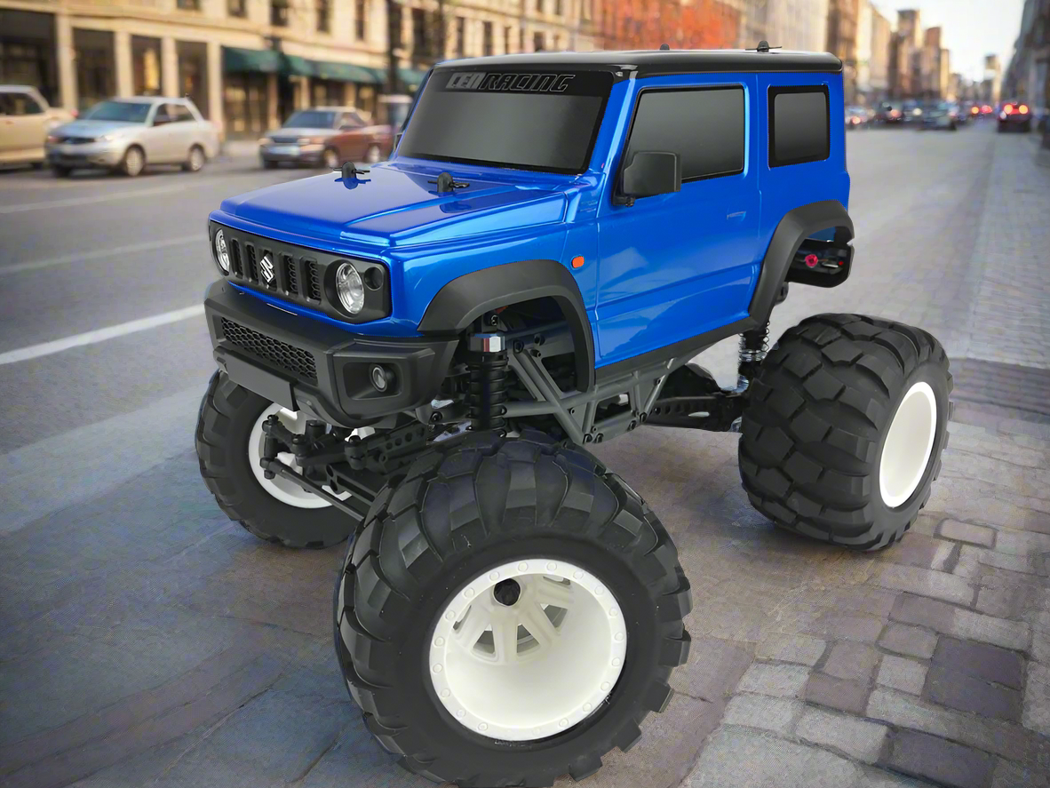 CEN RACING Suzuki Jimny (Metallic Blue) 1/12 Scale 2WD RTR Monster Truck Q-Series 8937