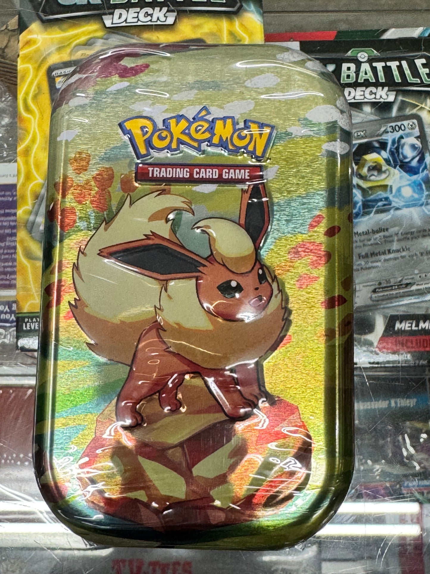 Pokémon Scarlet & Violet-Prismatic Evolutions Mini Tin 2 x Booster Packs