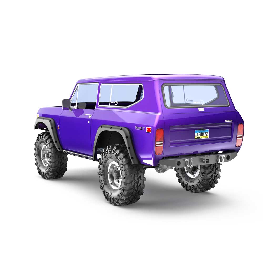 Redcat Racing Gen8 V2 Rock Crawler - Purple 1:10 International Scout II RER13034