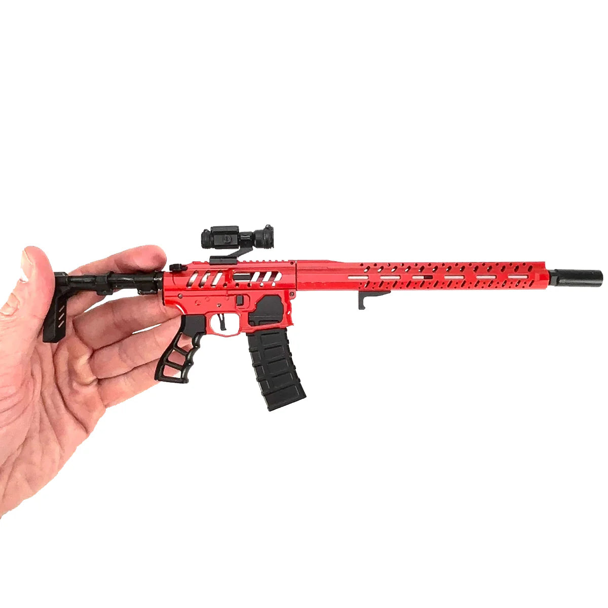 GOATGUNS 1:3 AR15 Skeleton Model Red