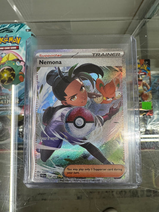 Pokémon TCG Nemona Scarlet & Violet: Paldean Fates 238/091 Holo Special