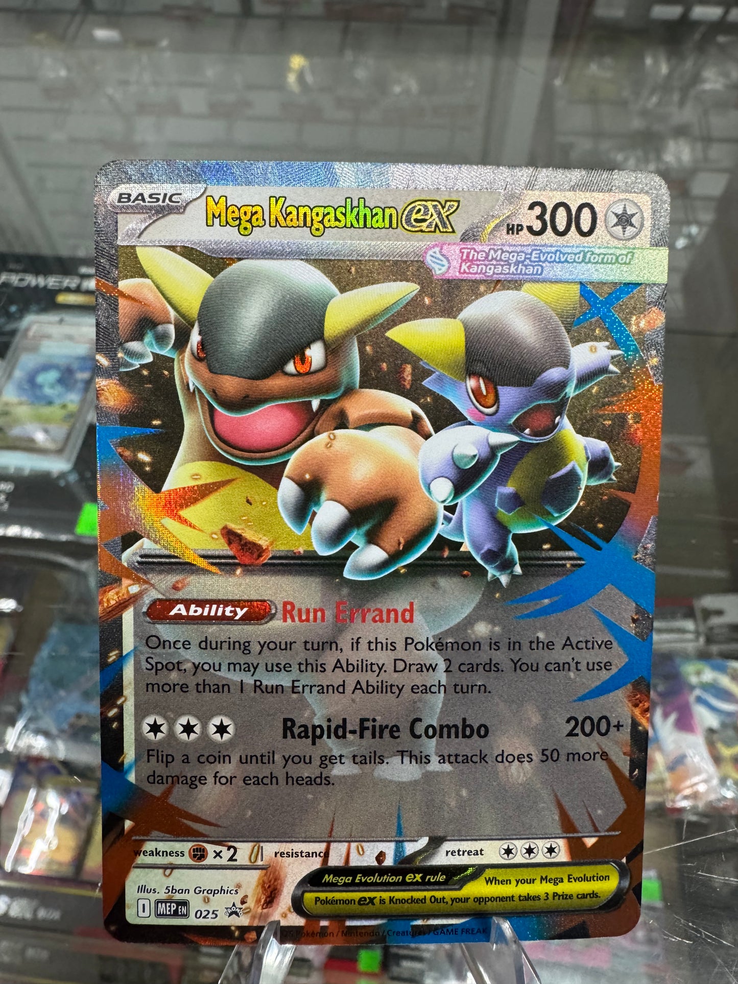 Mega Kangaskhan EX Promo Card