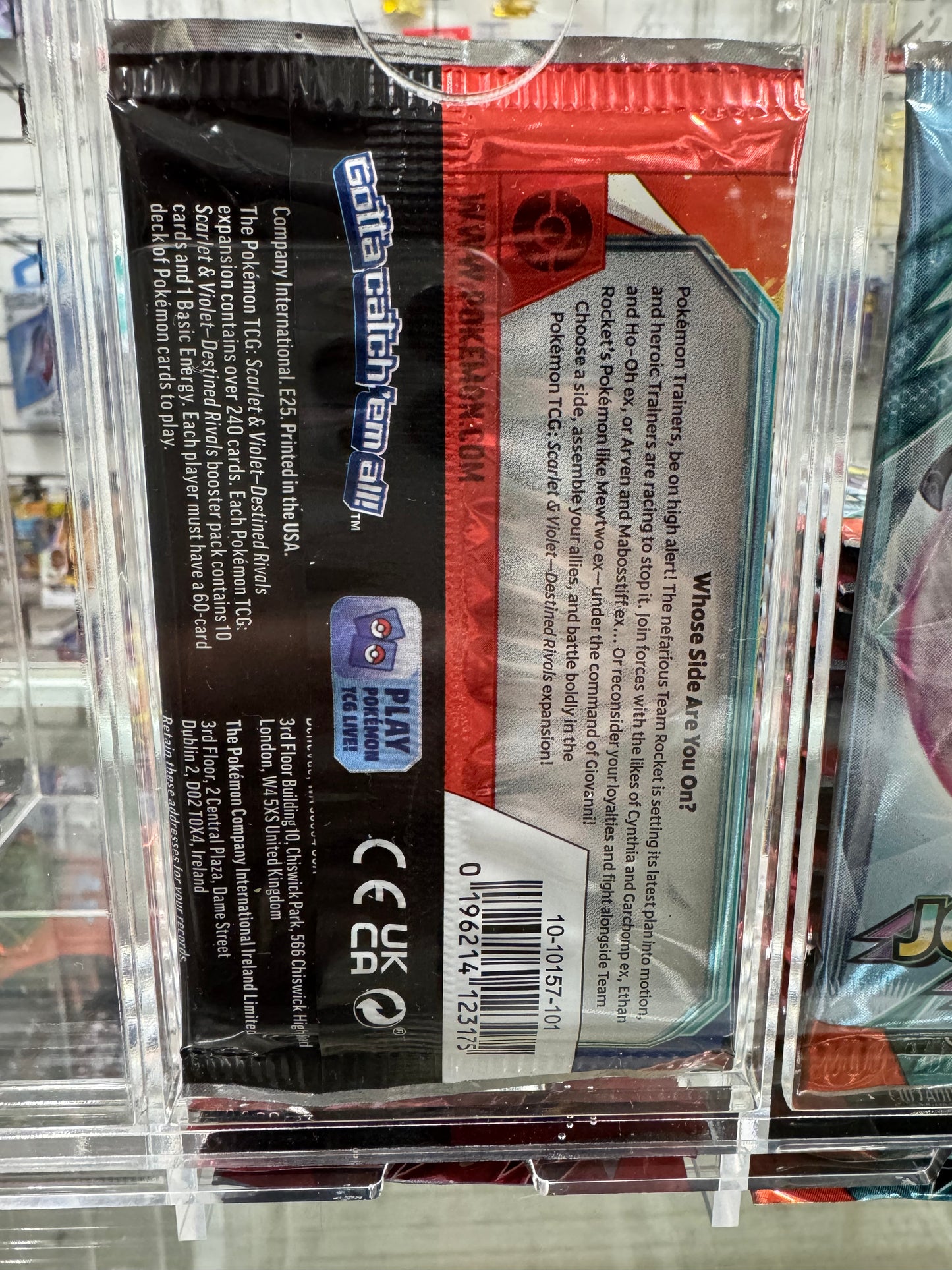 Pokemon Scarlet & Violet DESTINED RIVALS Blister Pack