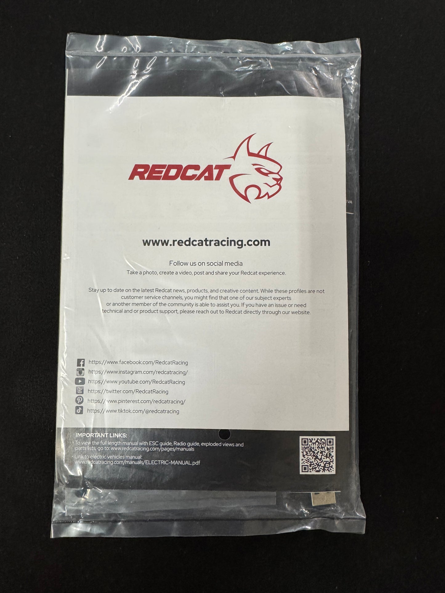 Redcat Racing Ascent 18 2s USB Charger & Manual plus Body Mounts Sealed