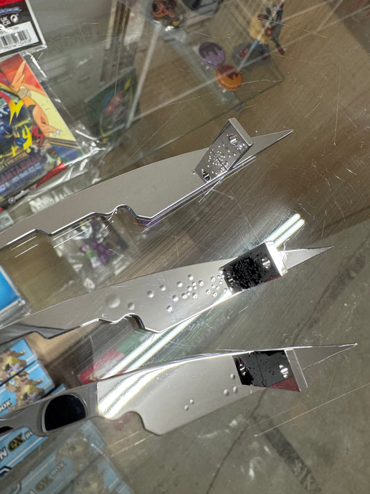 Blemish Curved Chrome Diff Plates
