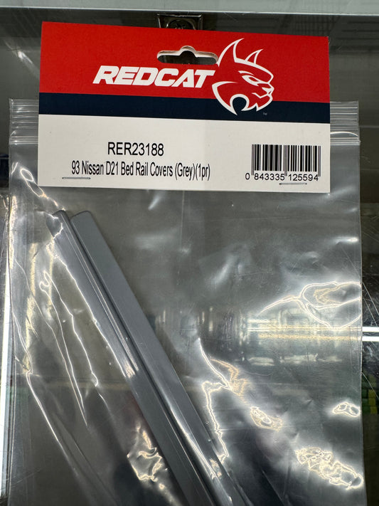 93 Nissan D21 Bed Rail Covers (Grey)(1pr)