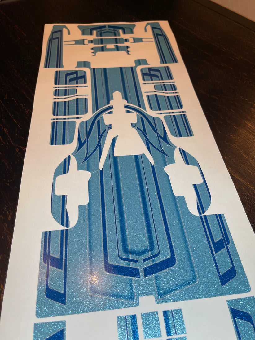 Monster Graphics 1959 63 64 65 SB Matching Undercarriage Wrap Kit