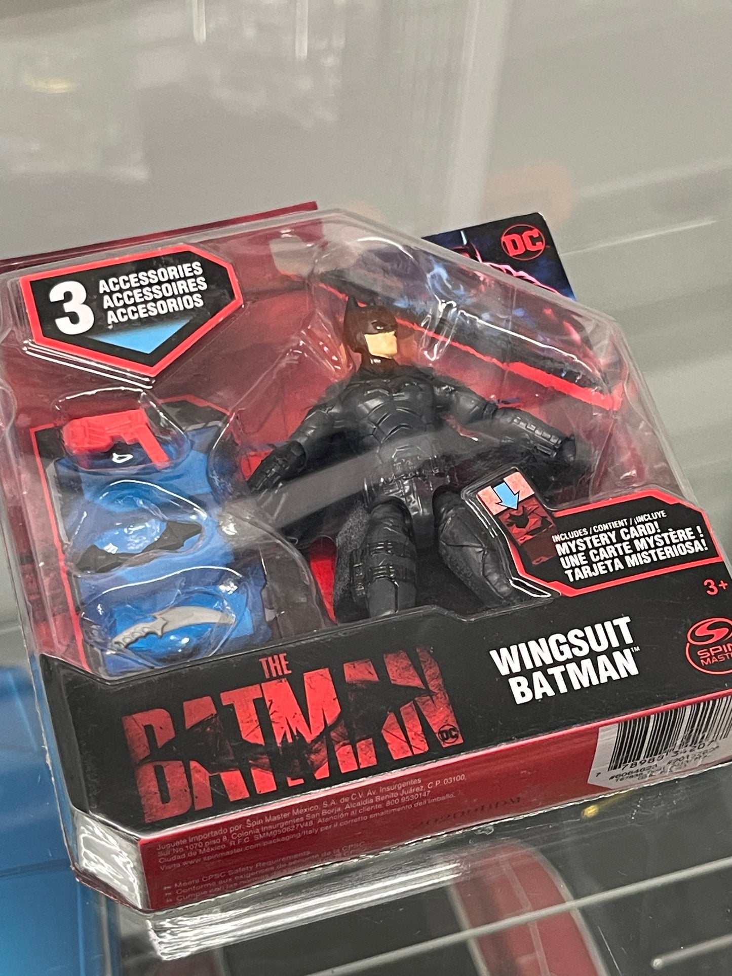 DC The Batman 4' FIGURE Wingsuit Spin Master Toy 2022 Sealed