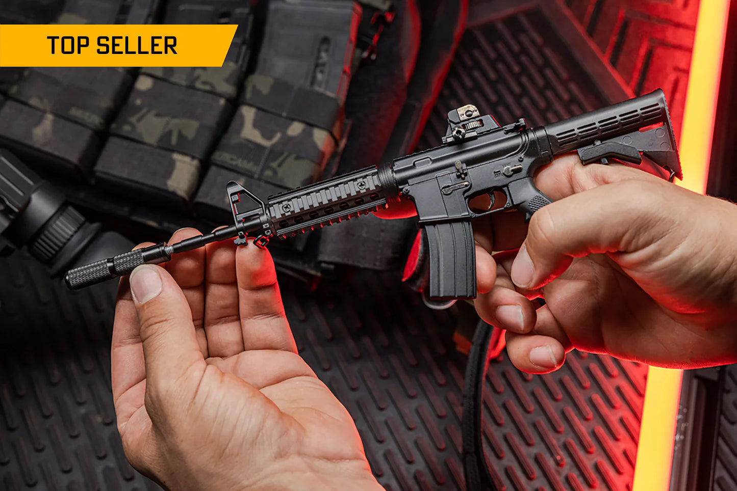 GOATGUNS  MINIATURE 1:3 AR15 Model AR-BLACK