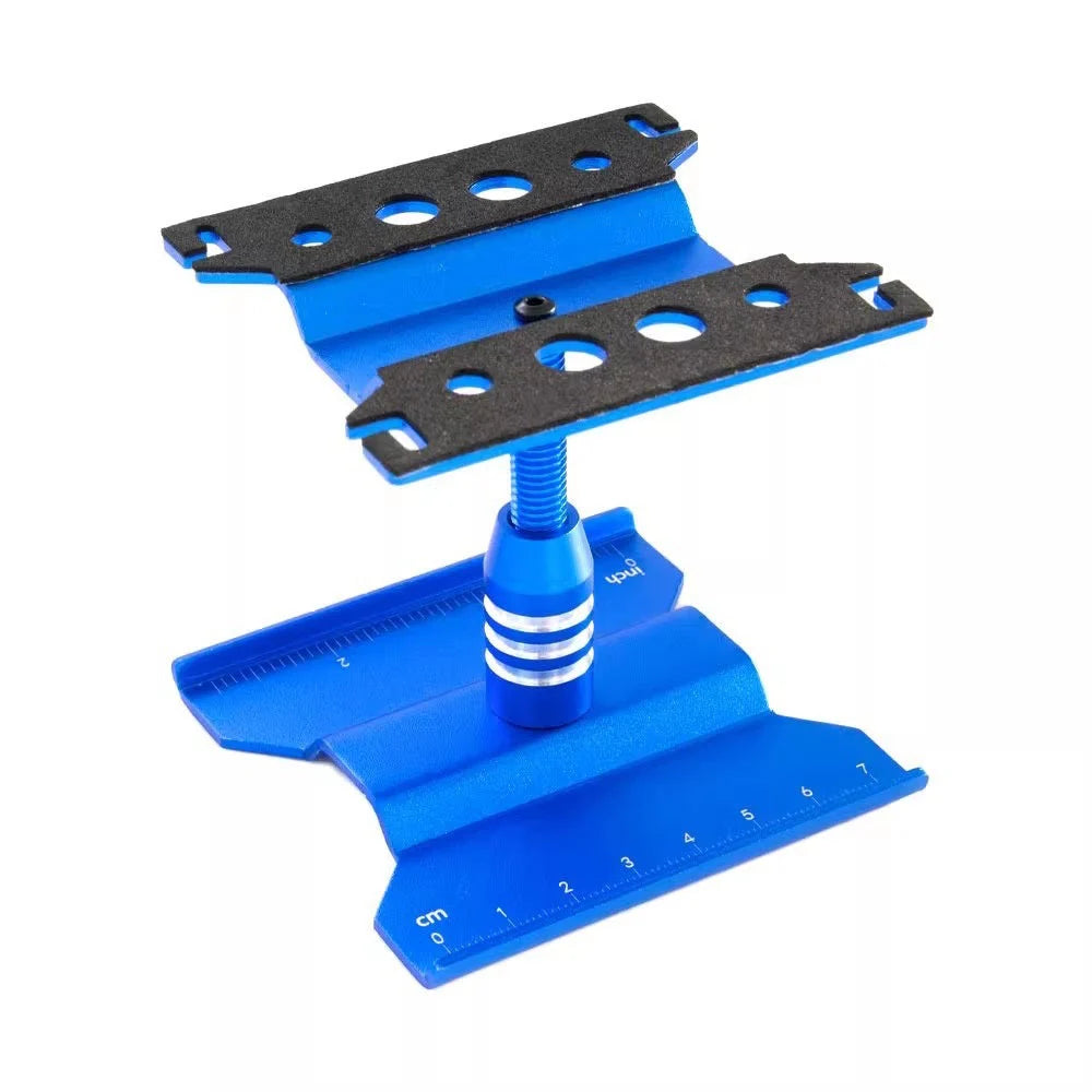 Powerhobby Aluminum RC Car Repair Work Stand Blue, for 1/18 and 1/24th PHB6457BLUE