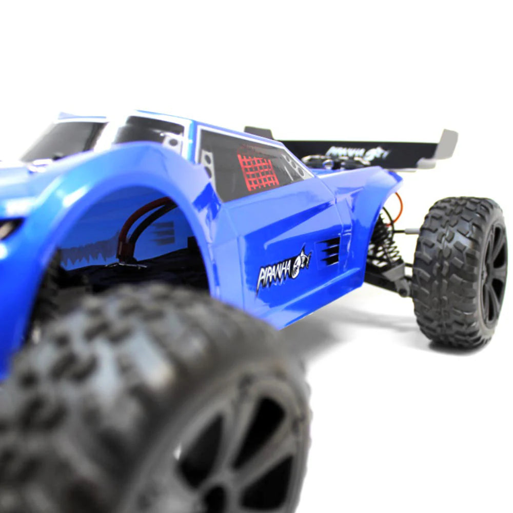 Redcat Piranha TR10 RC Car - 1:10 Brushed 2WD Electric Truggy RER10771