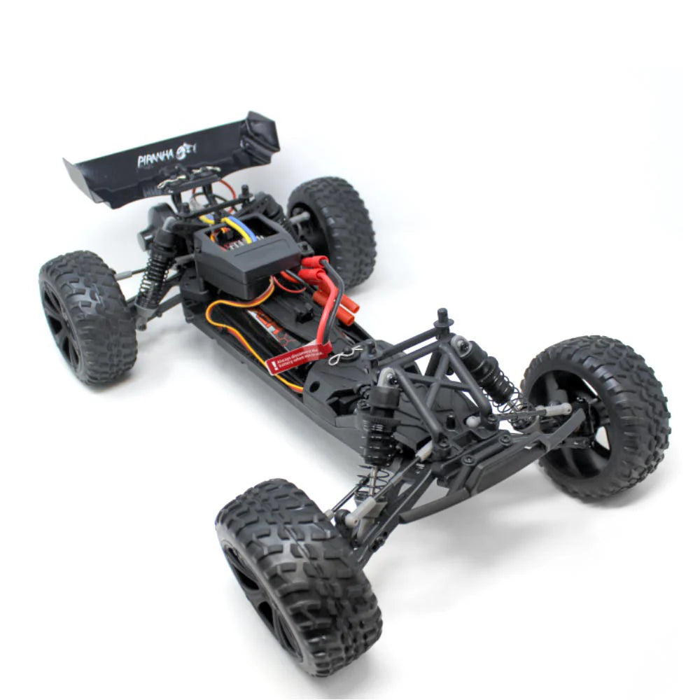 Redcat Piranha TR10 RC Car - 1:10 Brushed 2WD Electric Truggy RER10771