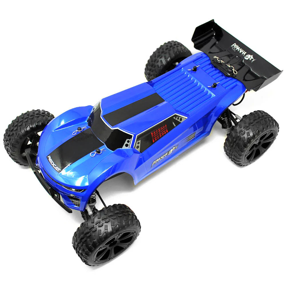 Redcat Piranha TR10 RC Car - 1:10 Brushed 2WD Electric Truggy RER10771