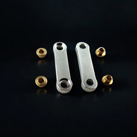 RC HOP SHOP Aluminum Transfer Rods W/Top Hat Bushings