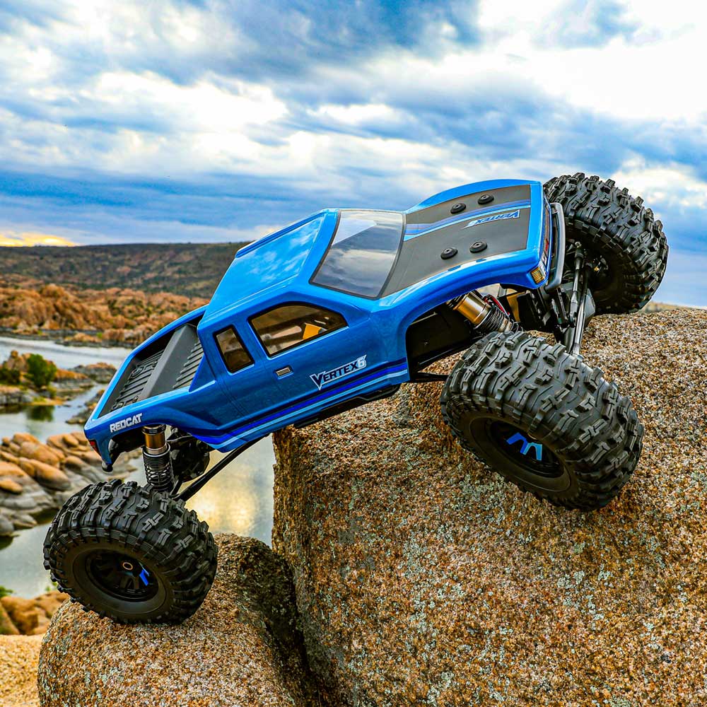 Redcat Redcat Racing Vertex-6 Blue Large Scale Crawler RER41192 – Skunks Hobbies