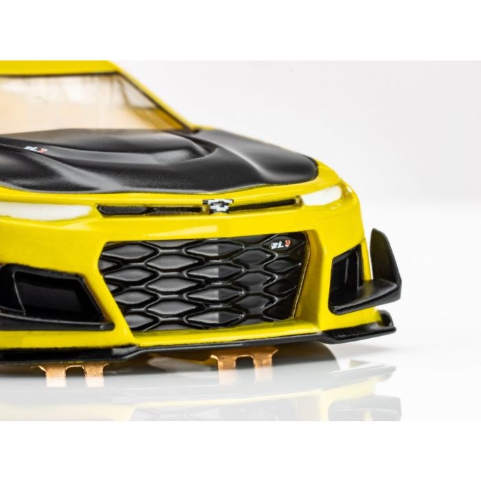 AFX 2021 Chevy Camaro 1LE Shock Yellow HO Scale Slot Car 22075 AFX22075