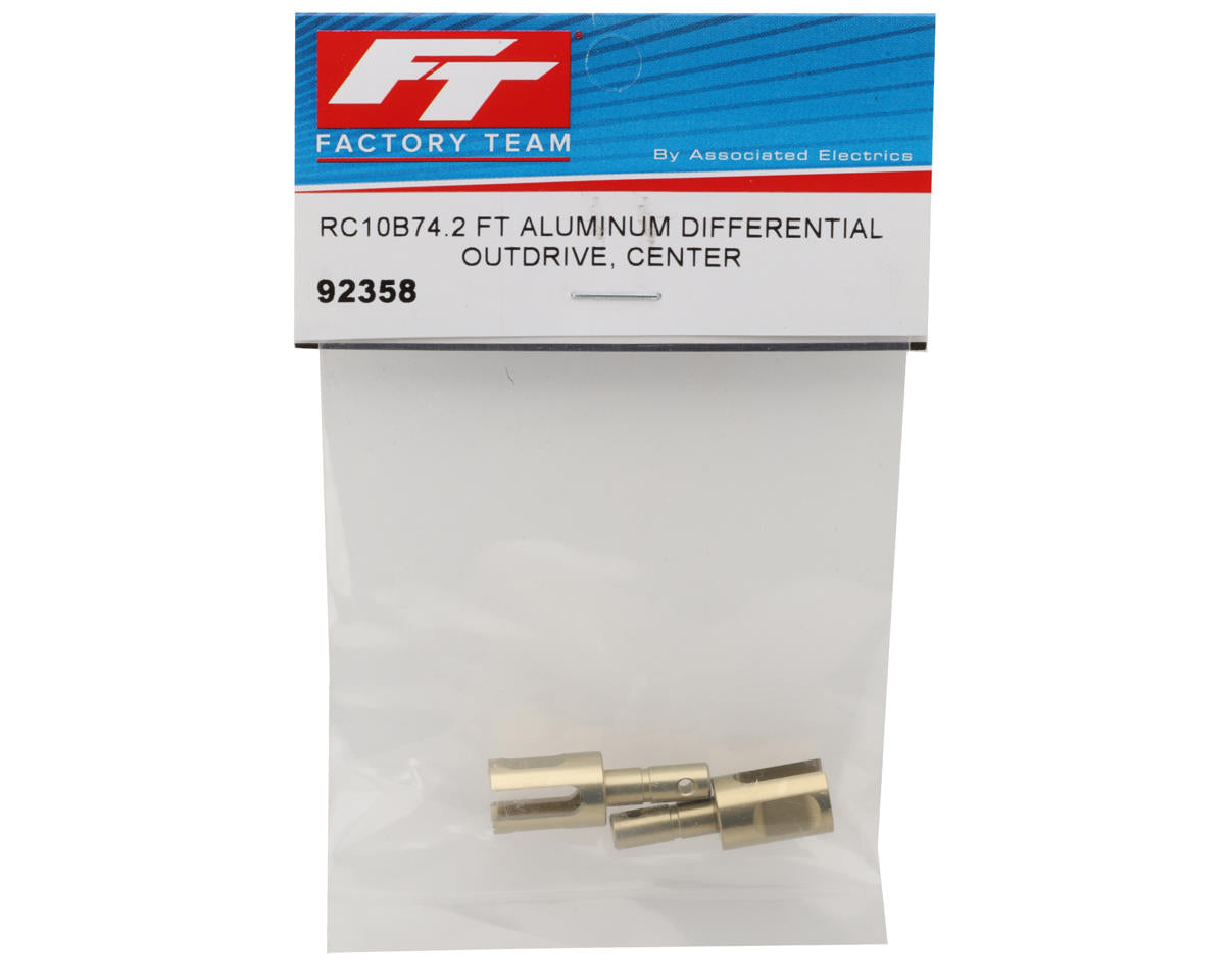 Team Associated RC10B74.2 Factory Team Aluminum Center Differential Outdrives 92358