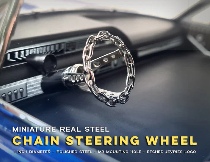 Jevries Miniature Steel Chain Steering Wheel