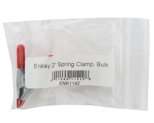 Enkay 2" Mini Spring Loaded Clamp Red