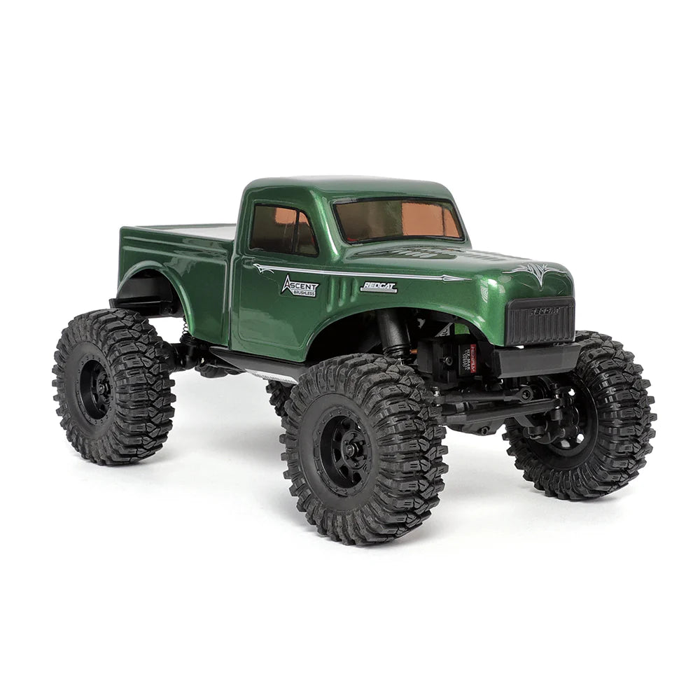 Redcat Ascent-18 Brushless - 1/18 Scale Brushless Electric Rock Crawler Green