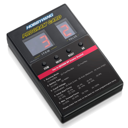 Hobbywing LED Program Card HWI30501003