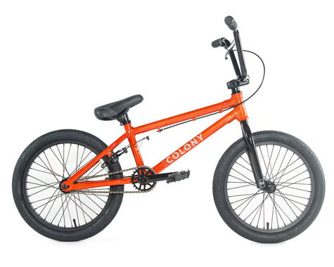 Colony Horizon Freestyle Bikes BMX  18" BMX Bike Orange 17.9" Toptube I05-025D2