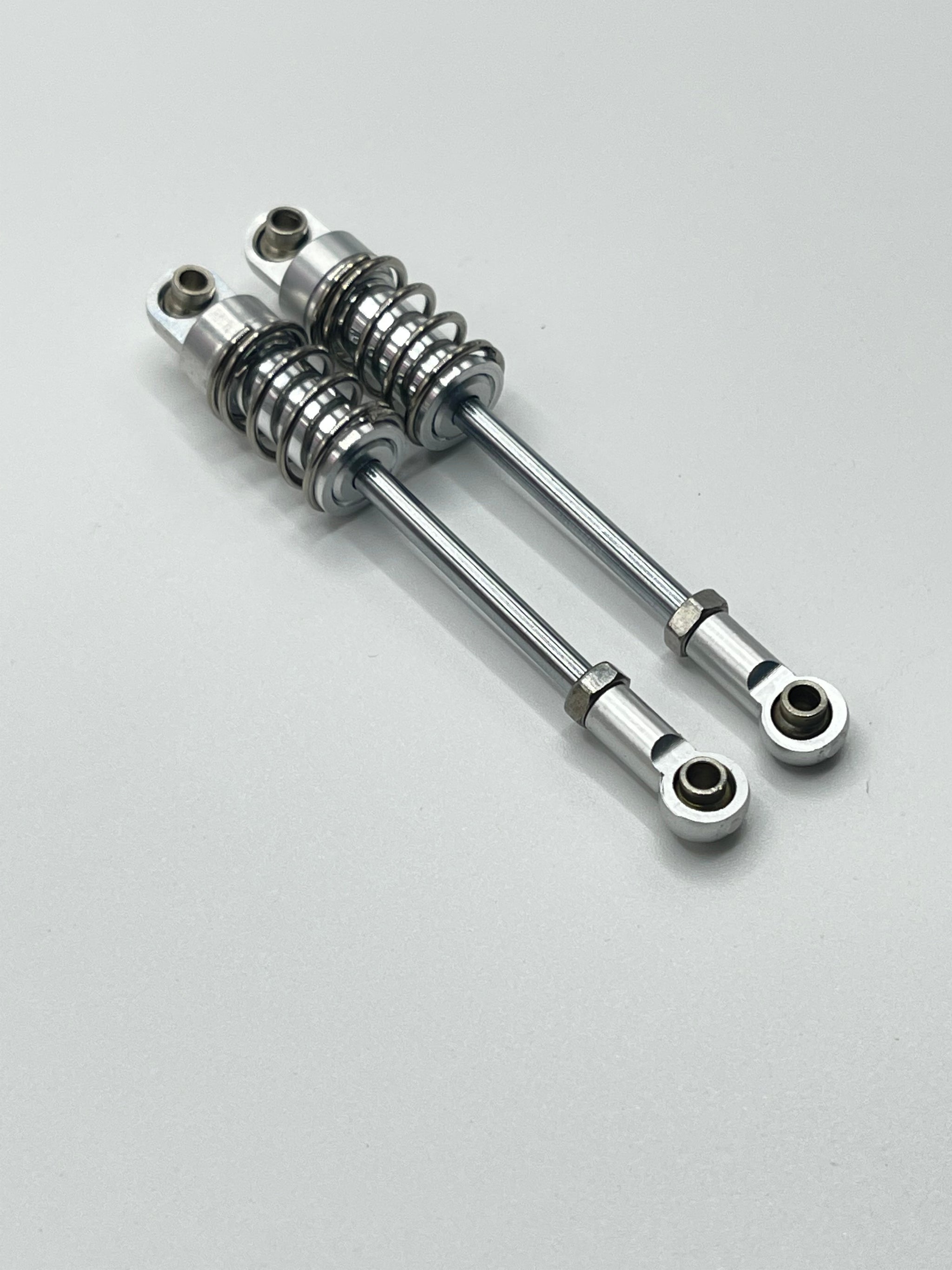 Rear Functional Shocks Chrome Springs – Skunks Hobbies