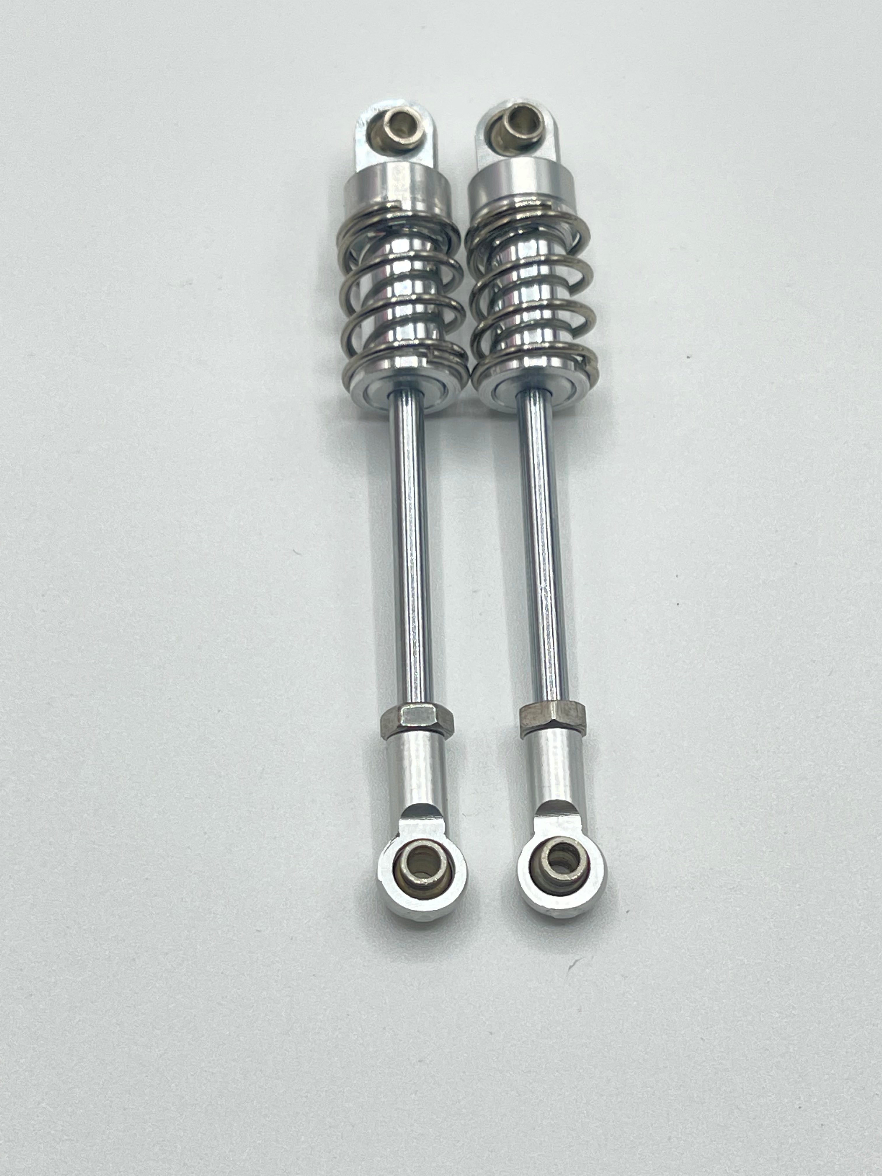 Rear Functional Shocks Chrome Springs – Skunks Hobbies