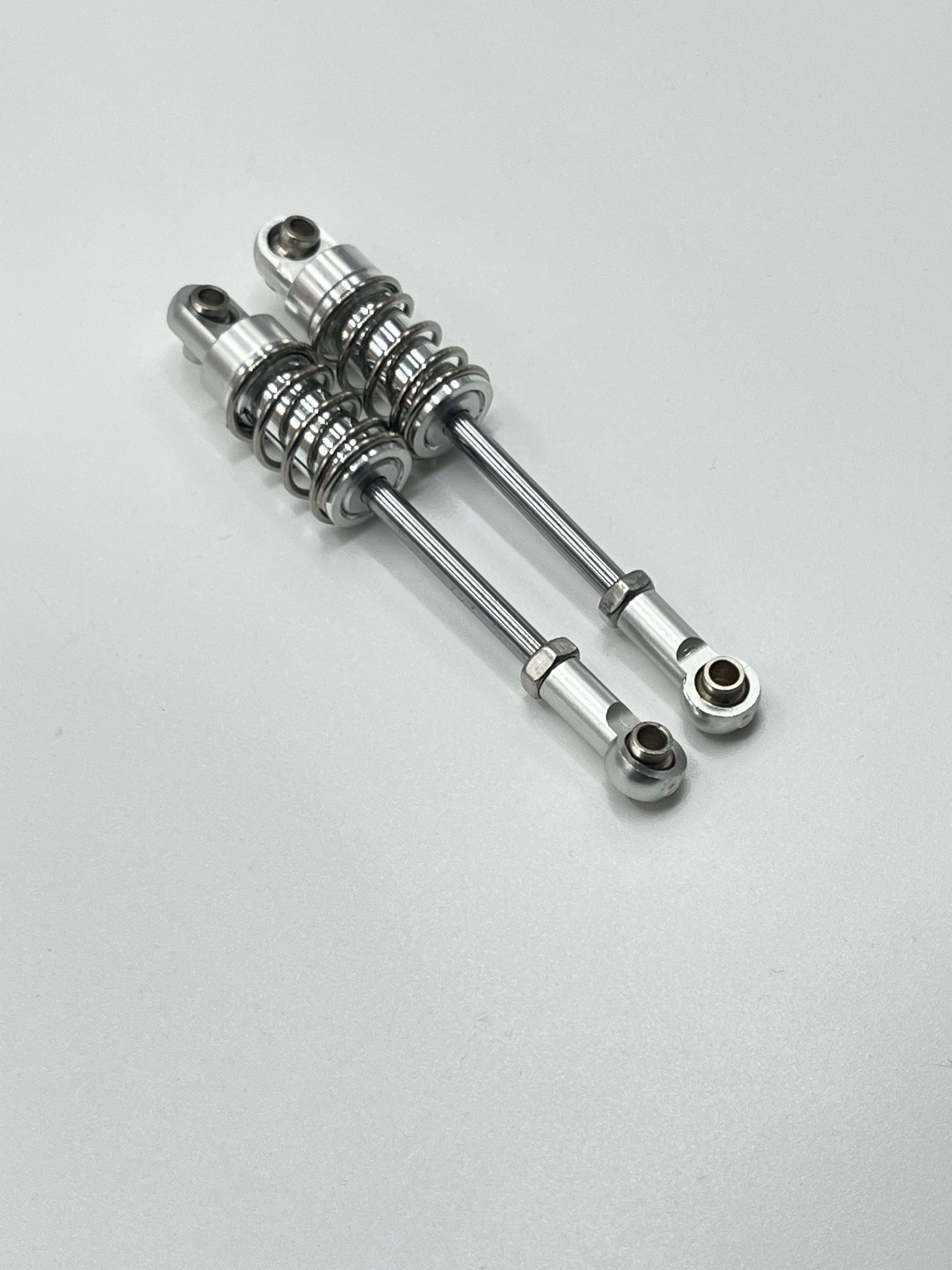 Rear Functional Shocks Chrome Springs – Skunks Hobbies