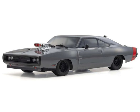 Kyosho EP Fazer Mk2 FZ02L VE 1970 Dodge Charger 4WD 1/10 RTR Touring Car Grey