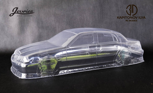 Pre Order Lincoln Town Car '98 RC body Lowrider 1:10